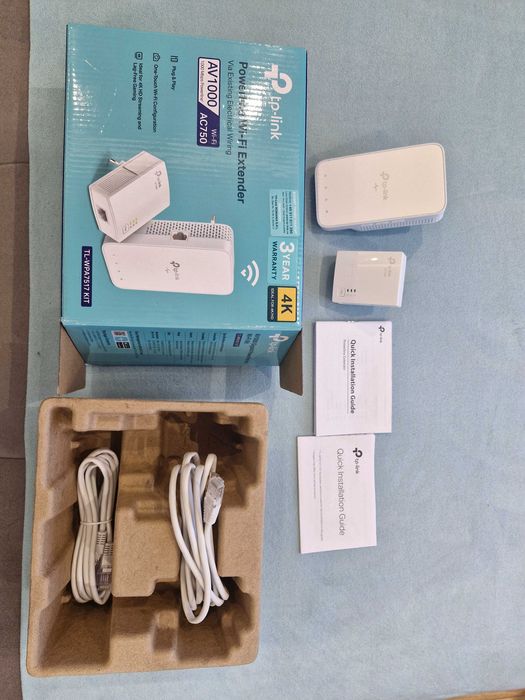 Powerline адаптер TP-Link TL-WPA7517KIT