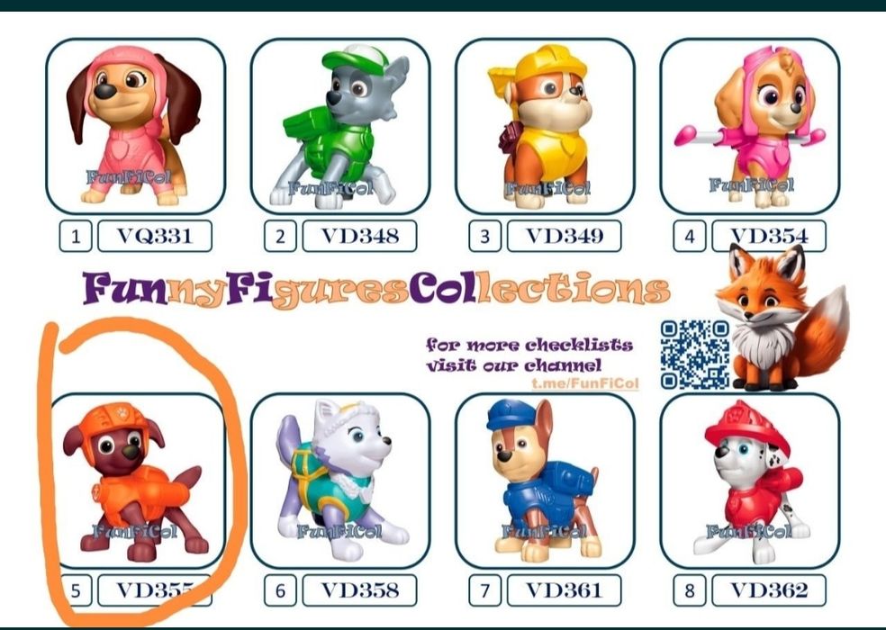 Киндер игрушки из разных серий