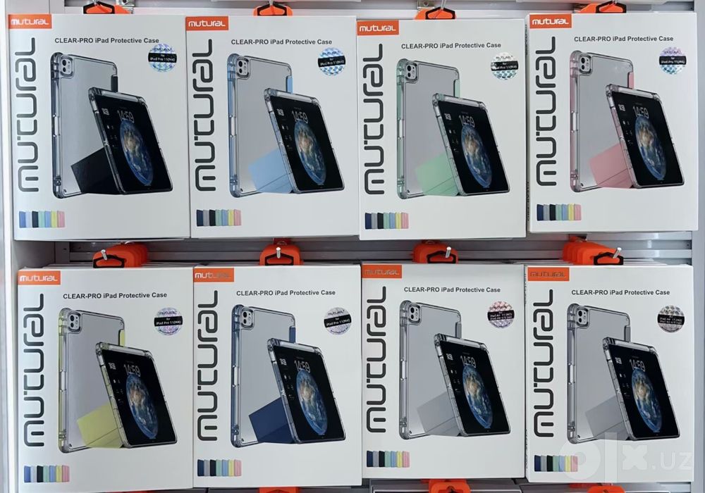 Ipad pro 13 M4/M5 ipad 12.9 M2 Чехол Mutural CLEAR-PRO для iPad