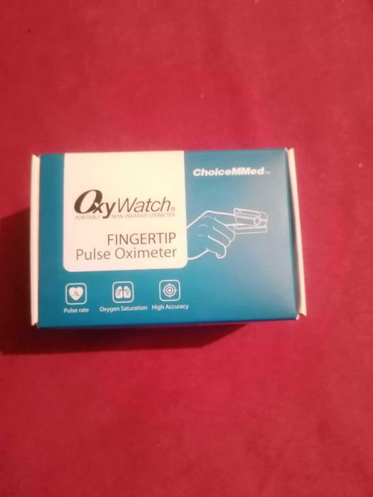Пръстов пулсоксиметър OxyWatch