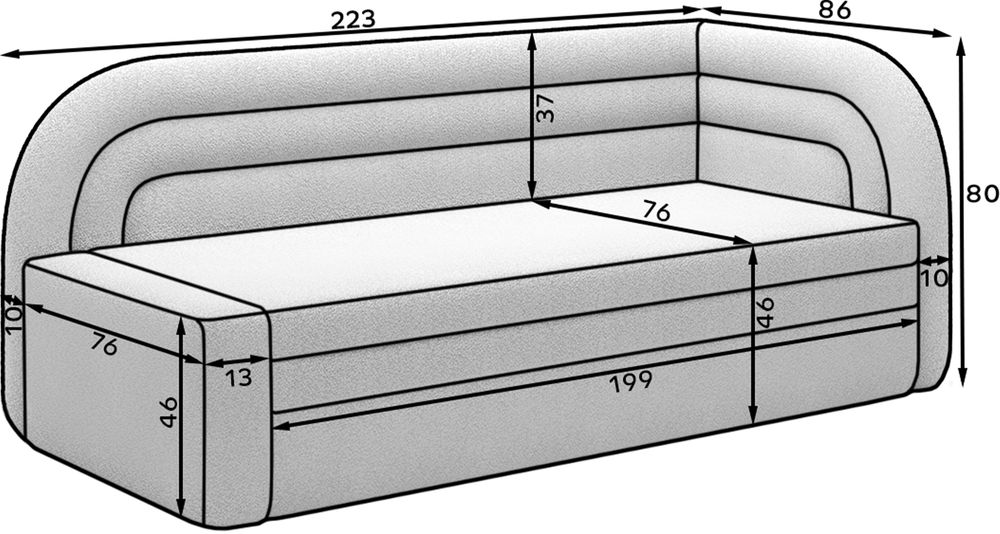 Canapea extensibila