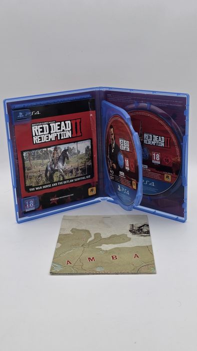 Joc video PS4 RDR 2 + harta
