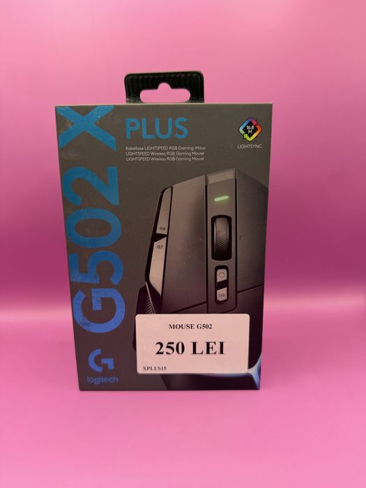 Mouse G502 plus •Matei Amanet Margeanului•
