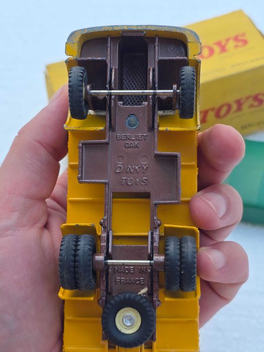 Dinky Toys Original Franta 584 Camion GAK Berliet Camion Bache