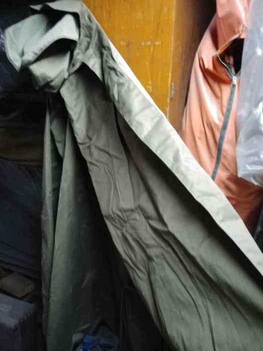 Плащпалатка, новая военная из советской химзащиты