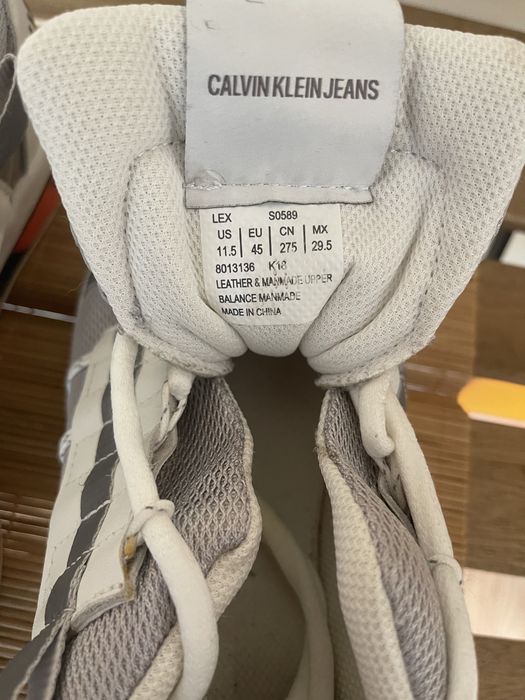Sneakers Calvin Klein | 43-44 | Gri-Portocaliu