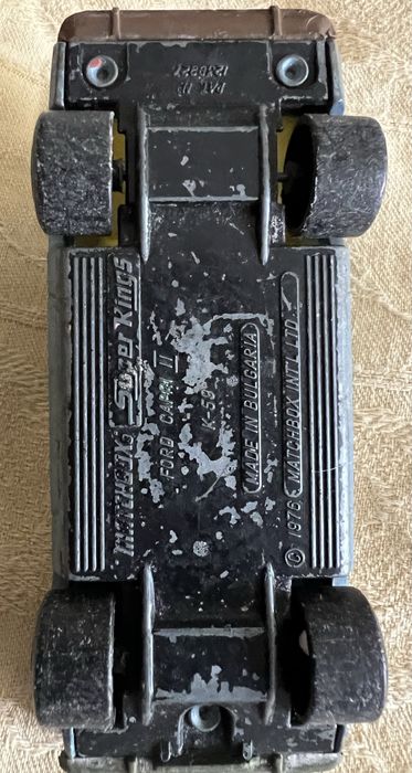 FORD CAPRI II  -  K-59  Super Kings MATCHBOX Made in Bulgaria 1976