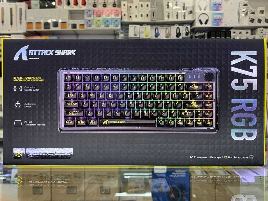 Игровые клавиатуры ATTACK SHARK