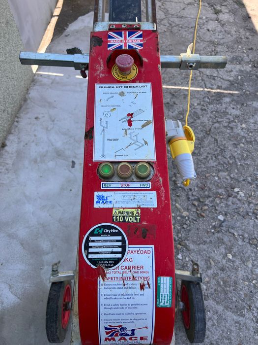 Хаспел / лифт за керемиди и тухли - 10 метра