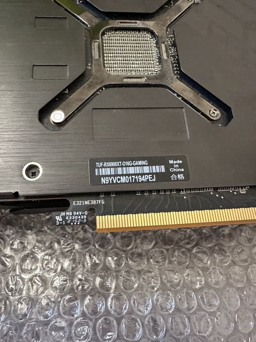 Placă video PC calculator  ASUS TUF Gaming Radeon RX 6900 XT 16GB GDDR