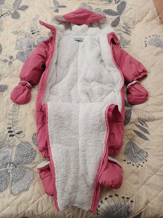 Зимен космонавт за момиченце на 9-12 м