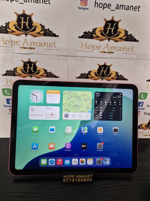 Hope Amanet P10/iPad 10th 64GB Blue/BATERIE 100% (64 CIC )