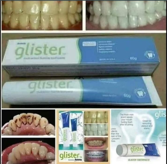 glister™
Многофункциональная зубная паста 37ml