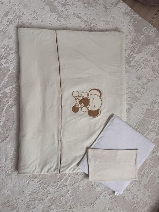 Set lenjerie bumbac 5 piese (120/60)