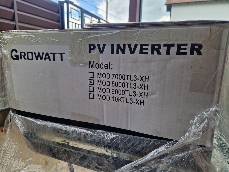 SCHIMB sau VAND Invertor NOU Growatt 8000TL3-XH OFF Grid hibrid 8kw