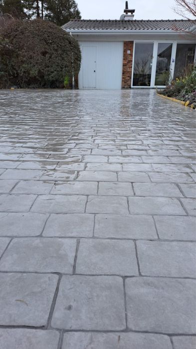 Beton amprentat sol si vertical