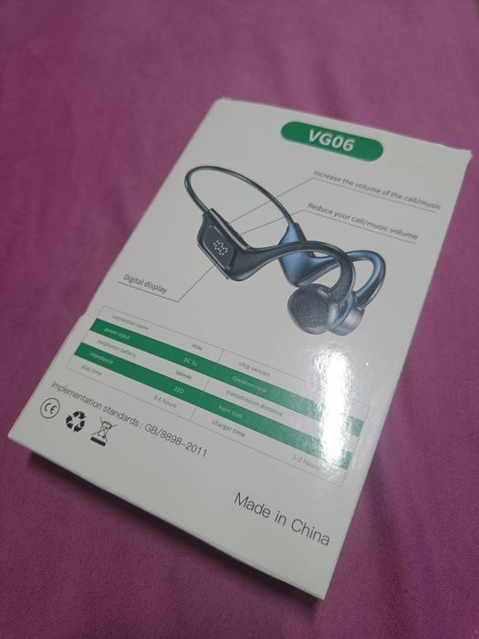 Vand casti bluetooth/card sd