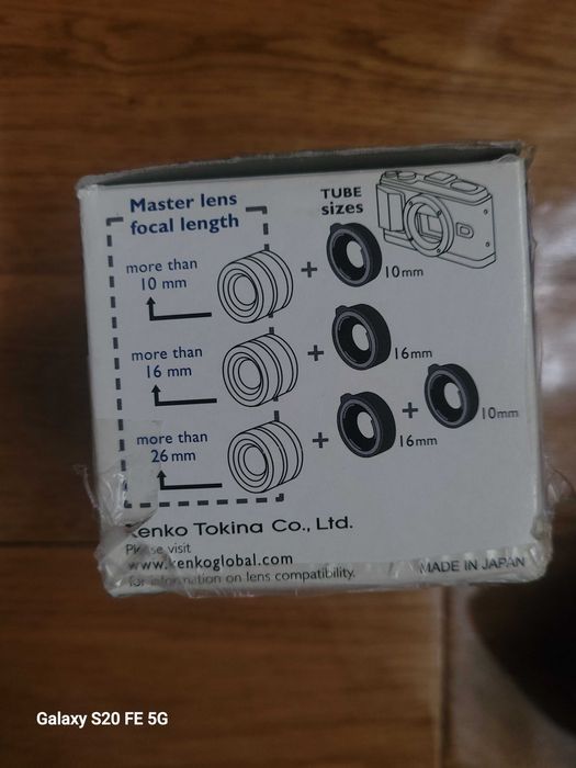 Inele macro Kenko pentru Olympus micro four thirds