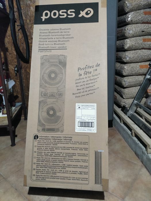 Boxa audio poss PSBTDT 410 , 400 W , RMS.