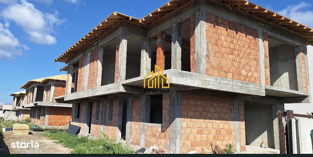 Casa individuala cuplataP+1 | 145 mp | 3 dormitoare | Incalzire in par