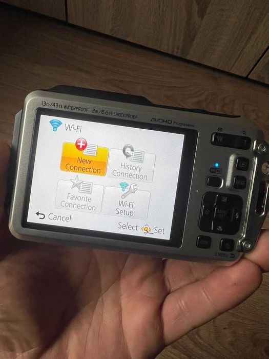 Aparat foto digital Panasonic Lumix Leica DMC-FT5 rezistent apa/socuri cu wifi GPS Full HD HDMI Waterproof shockproof avchd progressive,super aparat