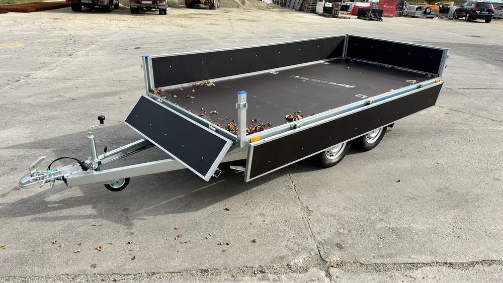 Remorca auto faro magicus 300x150cm 2 axe 750kg