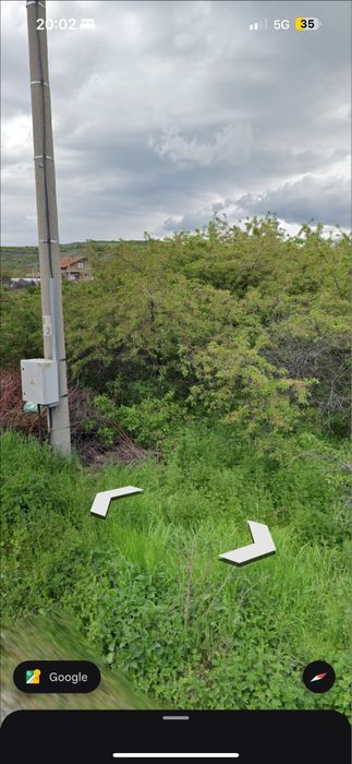 Парцел в парцелацията за село Бяга