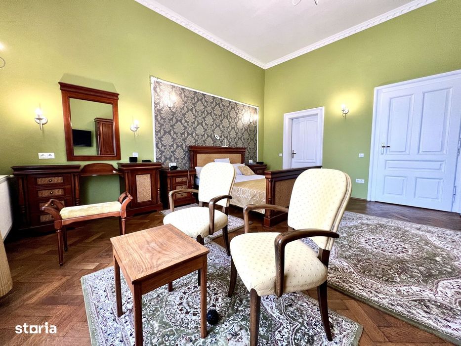 Apartament ultracentral cu 2 camere de vanzare in Sibiu – etaj 1 - LUX