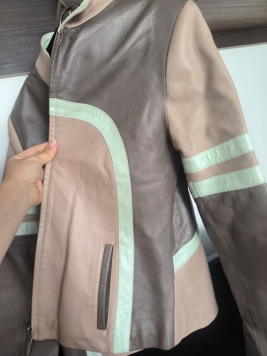 Geaca / jacheta piele naturala, dama, marime S/M