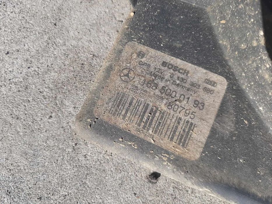 Electroventilator mercedes a-class  w168 1.6 b 1997-2004 1685000193