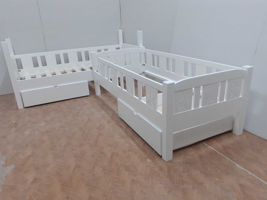 Pat etajat din lemn masiv cod 2025