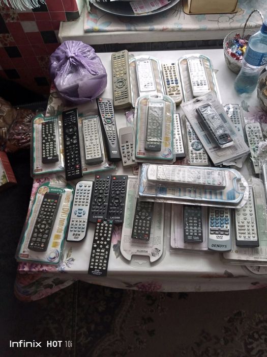 Пульты на ДВД новые и бу.