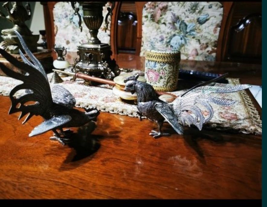 Vand doi cocosi metalici in lupta