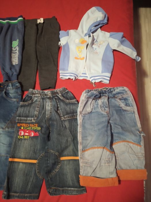 Детски дрехи за момчета на възраст между 6 м-3г.