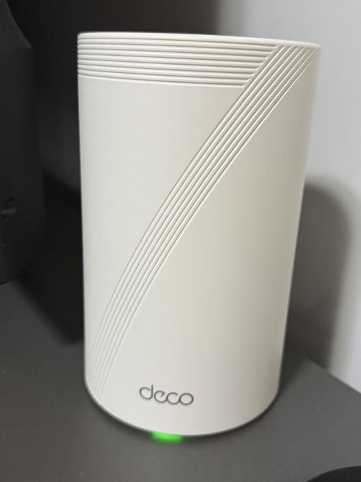 Sistem Mesh Wi-Fi TP-Link Deco BE65 (2-pack), BE9300, Tri-Band, Wi-Fi 7, MLO, HomeShield, 4 porturi 2.5GbE - FULL BOX