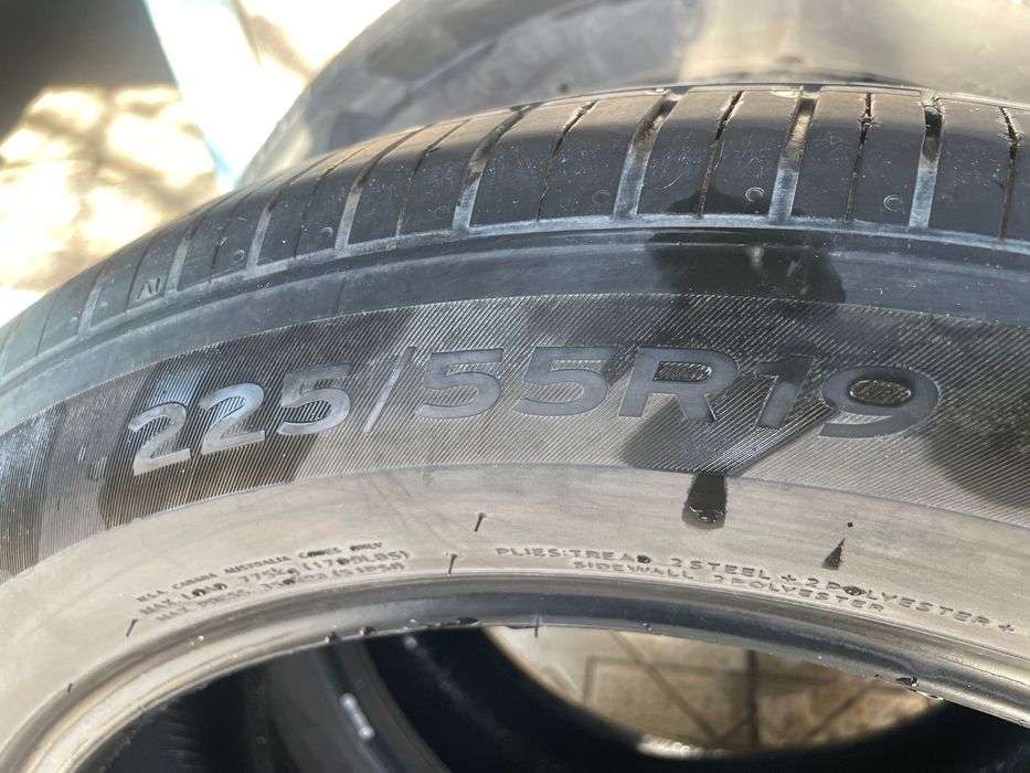 Шины б/у Ханкук 225/55 R19