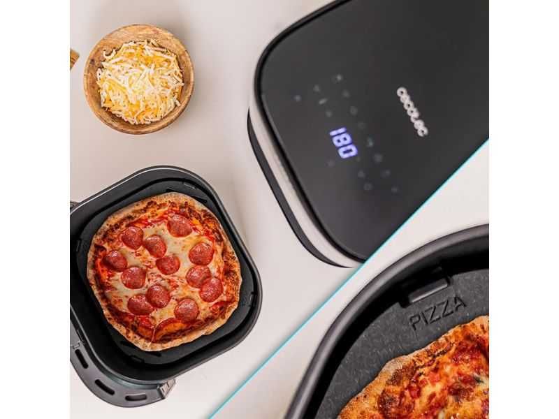 Еър Фрайър с ГРИЛ Cecotec Cecofry DuoHeat 6000, 6L, Черен