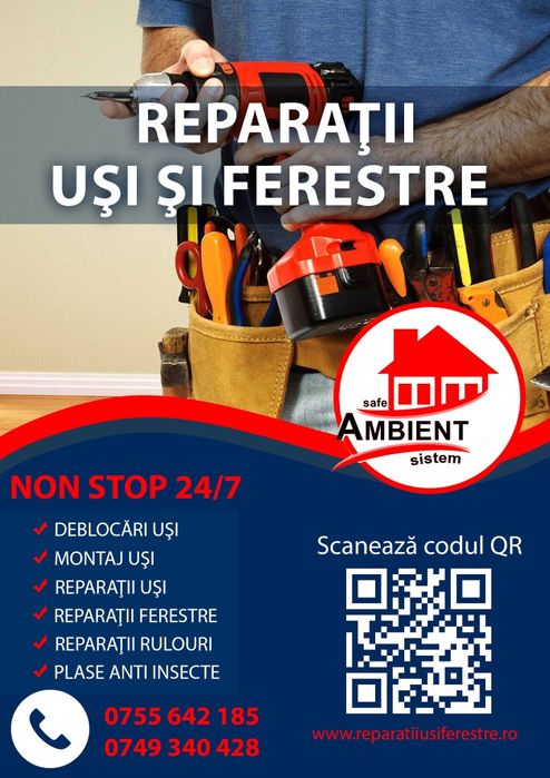 Deblocari usi Galati/Reparatii termopane Galati/Reparatii usi/Yale usi
