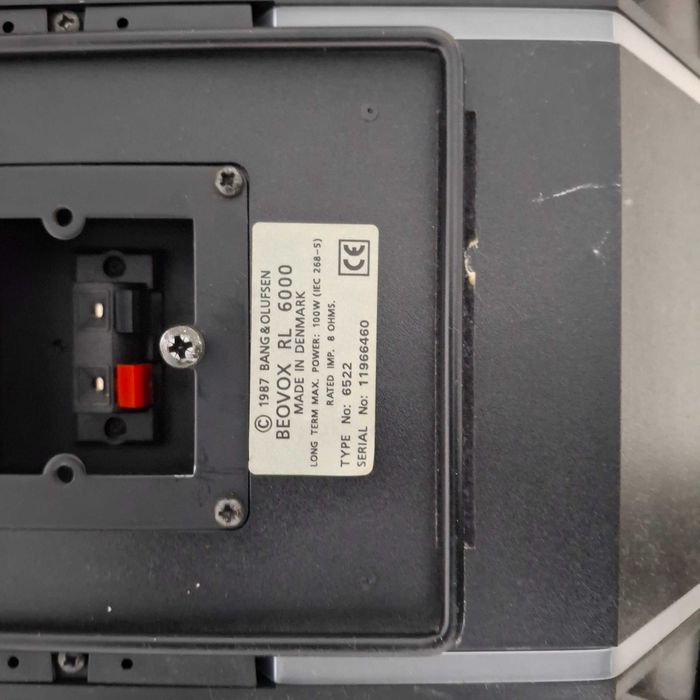 Boxe Bang Olufsen Beovox RL 6000