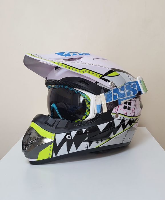 Casca Mtb Silvis + Ochelari IXS