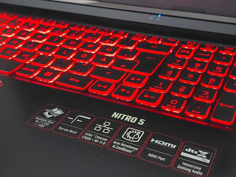 16GB RAM, GTX 1650 Ti 4GB, Core i5-10300H, 15.6" FULL HD 144Hz геймърски лаптоп Acer Nitro 5 AN515