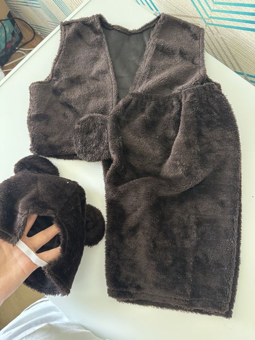 Детский костюм «Мишка» (жилетка + штаны)