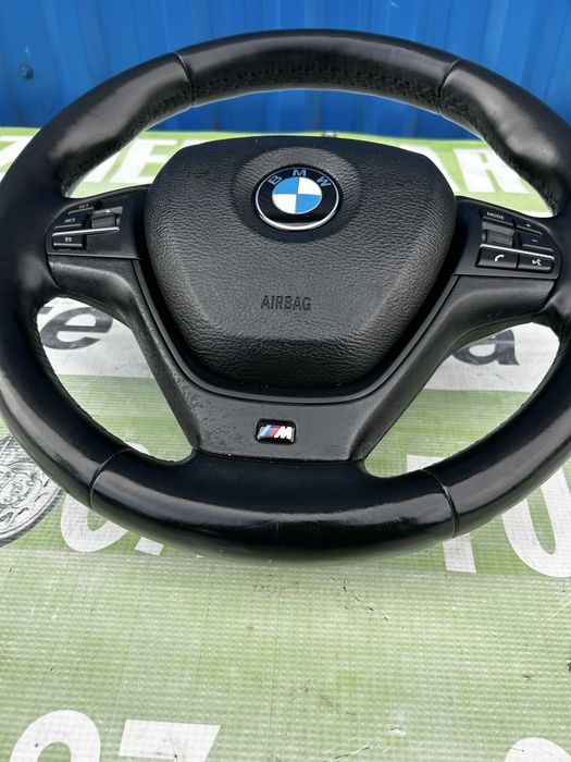 Volan complet cu airbag din piele cu padele BMW X4 F26