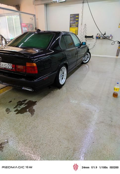 BMW e34 black,продам или обмен