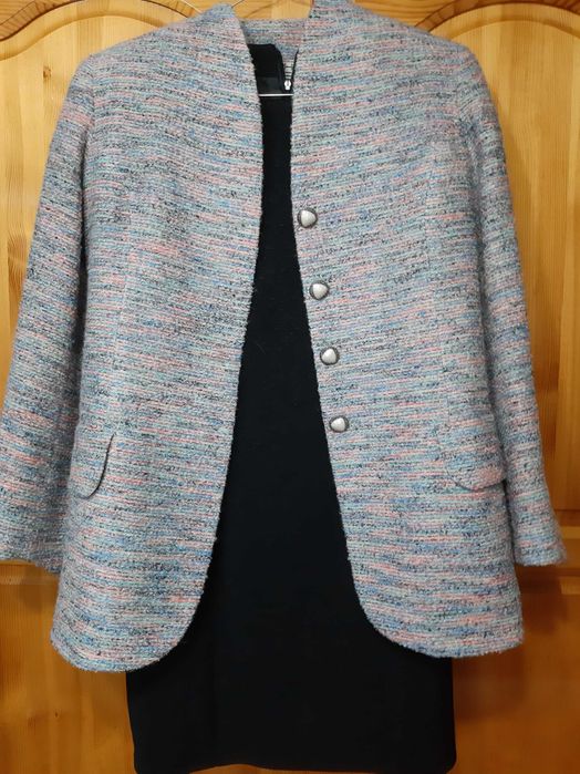 Рокля с дискретни Бляскави Нишки и Перфектен Силует!НОВА!№46