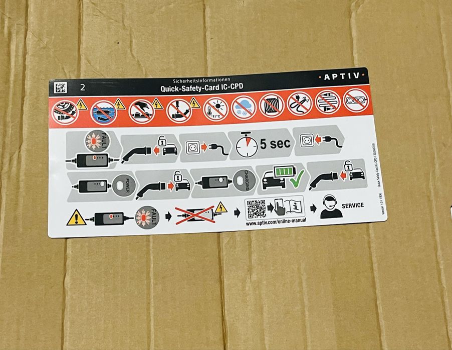 Оригинално зарядно за BMW електрически автомобил