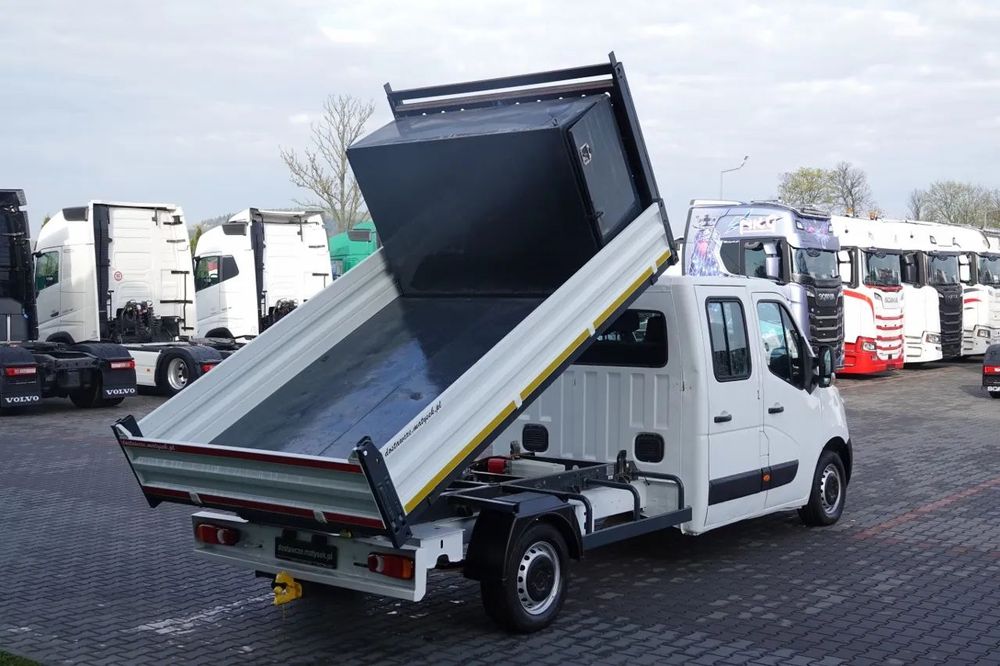 Renault MASTER / DCI 135 / BASCULATOR / CAMION CU OPȚIUNI 7 LOCURI / MANUAL