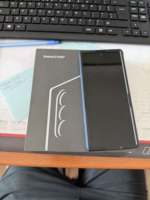 Samsung Fold 7 256 gb blue shadow Garantie