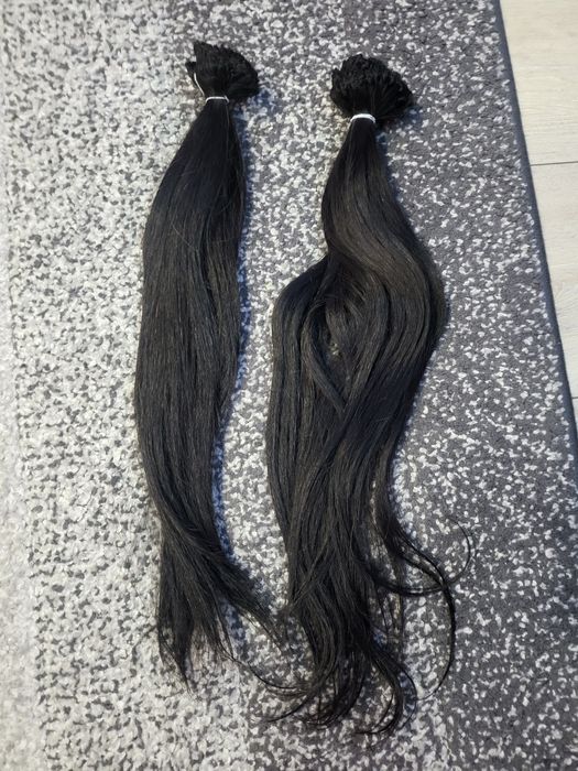 Естествена коса 2 реда двойни