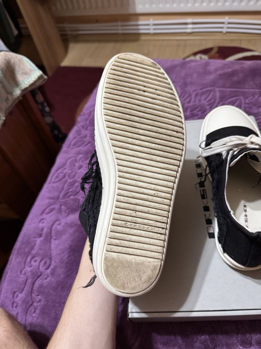 Rick  owens drkshdw low distressed